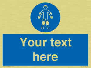 Custom protective roller sport equipment must be worn